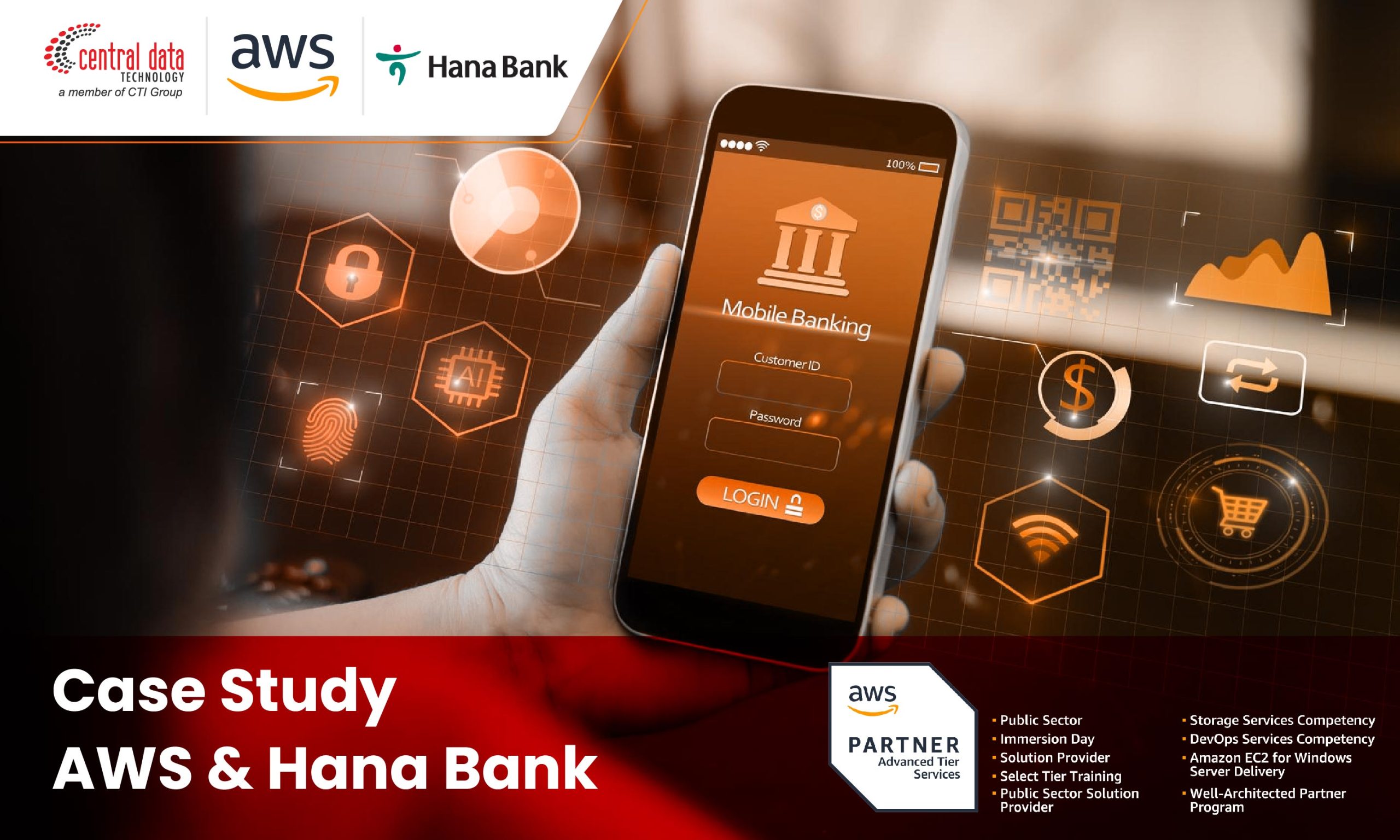 Hana Bank Successfully Secures Its Digital Banking Innovation with AWS and CDT